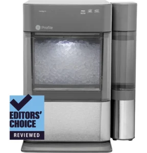 GE Profile Opal 2 0 Ultra Nugget Ice Maker with Side Tank and Scale Inhibiting Filter Stainless Steel
