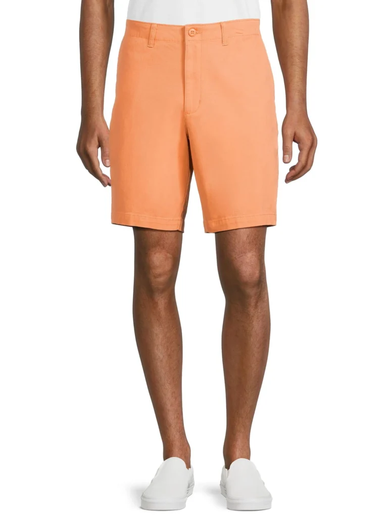 George Men’s Flat Front 9-Inch Inseam Shorts – Versatile Comfort β close-up detail of design and finish
