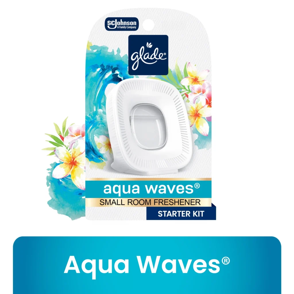 Glade Small Room Freshener Aqua Waves 1 1 Kit