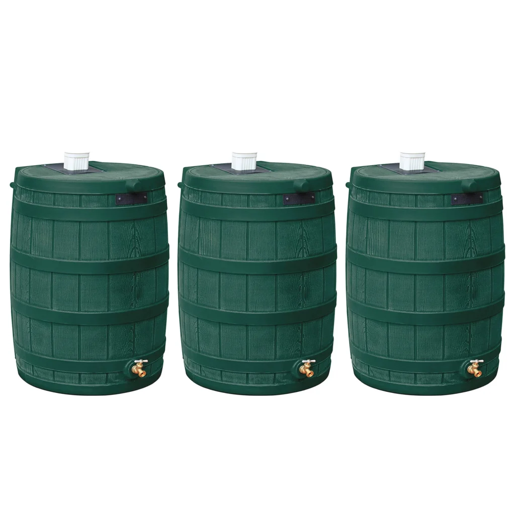 Good Ideas Recycled Rain Wizard 50 Gallon Rain Barrel