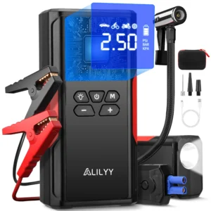 GOOLOO Car Jump Starter 1500A Peak 12V Battery Jump Box Quick Charge Out Up 6 0L Gas 4 0L Diesel Engines GE1500 Portable Battery Booster Pack Power B