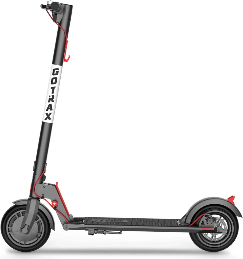 GOTRAX Rival Adult Electric Scooter – 12-Mile Range, Foldable — close-up detail of design and finish