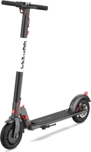 GOTRAX Rival Adult Electric Scooter 8 5 Pneumatic Tire Max 12 mile Range and 15 5Mph Speed 250W Foldable Escooter for Adult Charcoal Gray