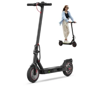GOTRAX Rival Adult Electric Scooter 8 5 Pneumatic Tire Max 12 mile Range and 15 5Mph Speed 250W Foldable Escooter for Adult Charcoal Gray