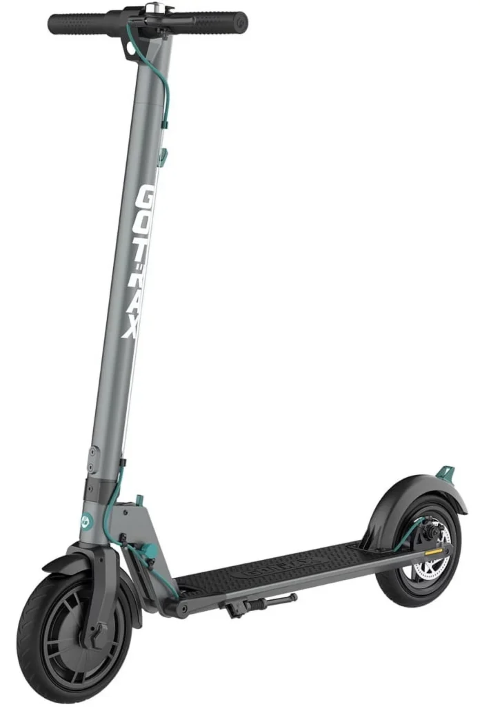 GOTRAX Rival Adult Electric Scooter 8 5 Pneumatic Tire Max 12 mile Range and 15 5Mph Speed 250W Foldable Escooter for Adult Charcoal Gray