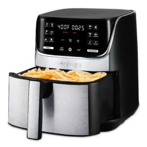 Gourmia 4 Quart Digital Air Fryer with 12 One Touch Presets New GAF414 12 in High