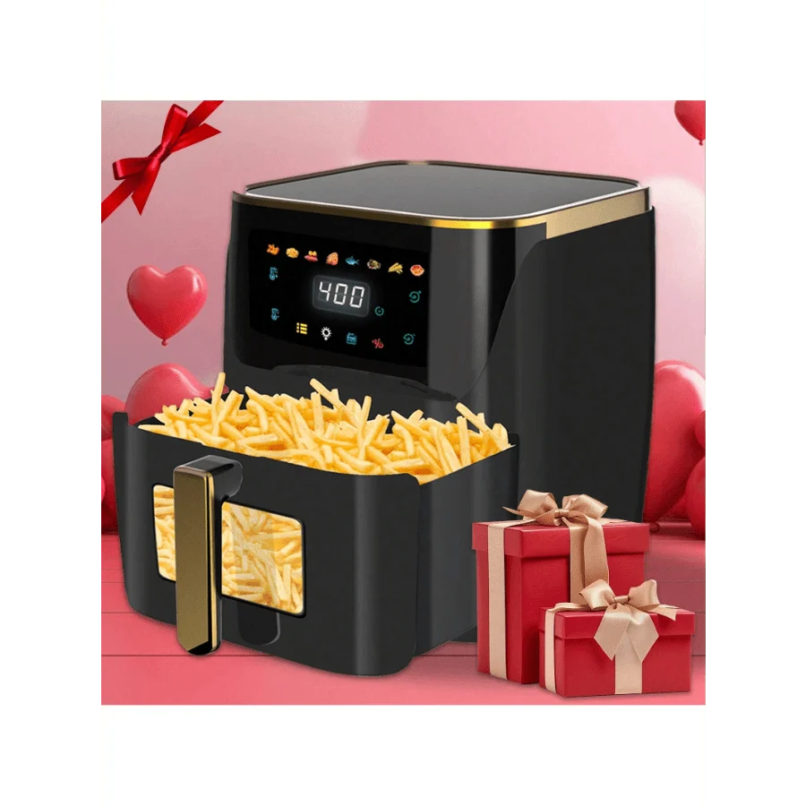 Gourmia 4 Qt Digital Air Fryer – 12 One-Touch Presets for Easy Meals β close-up detail of design and finish