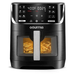 Gourmia Panorama 7-QT Digital Air Fryer with Panoramic View