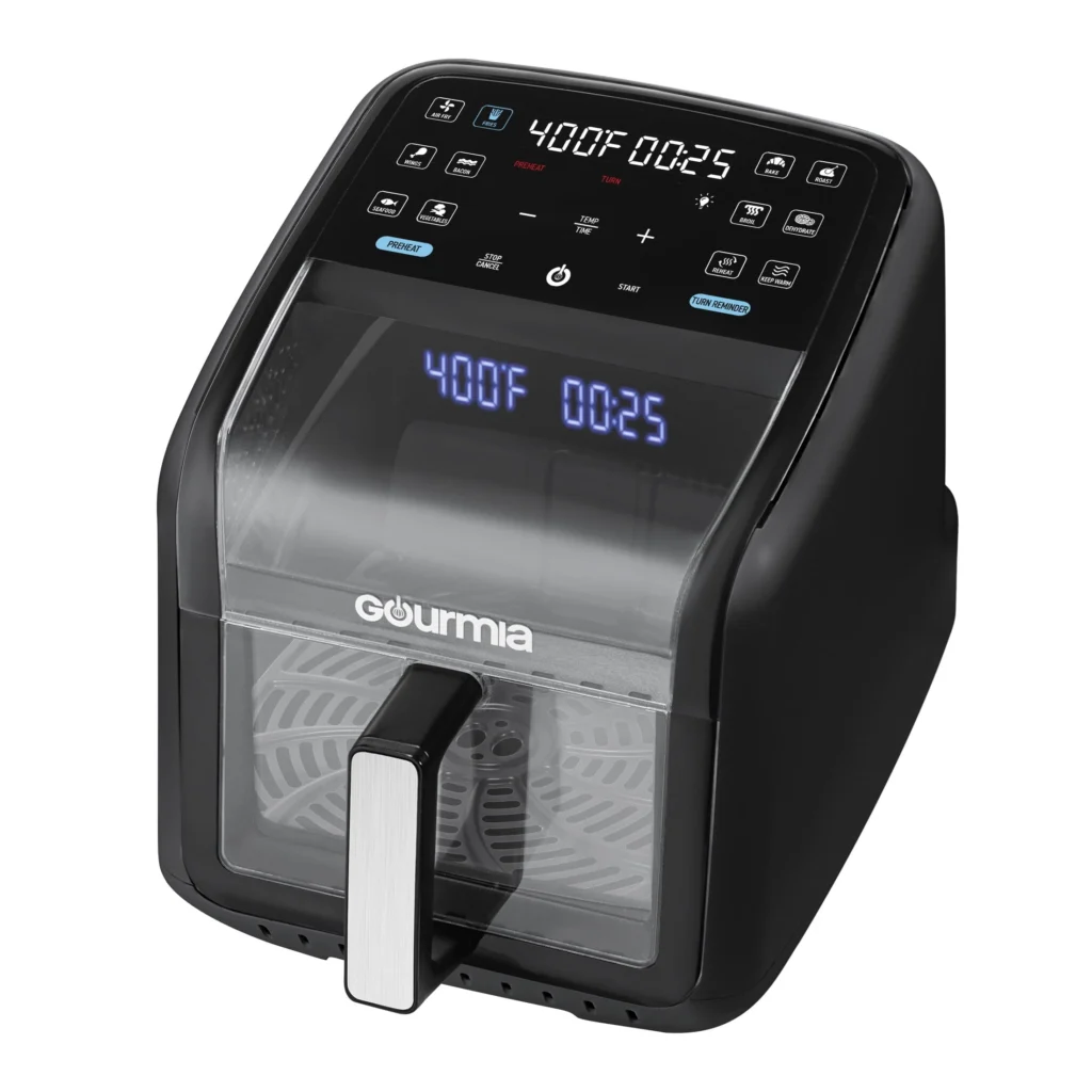 Gourmia Panorama 7-QT Digital Air Fryer with Panoramic View
