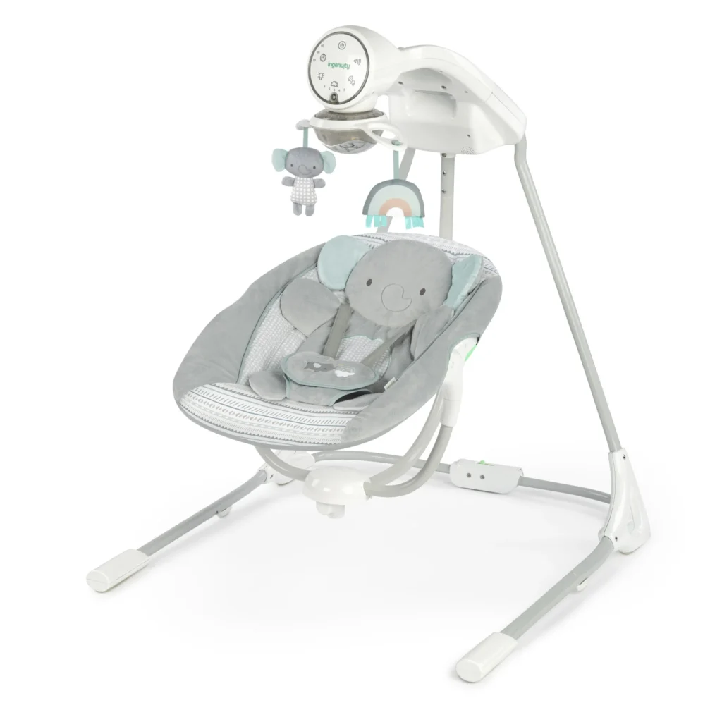 Graco Simple Sway Infant Swing – Gentle, Soothing Motions for Baby β alternate angle showing full product