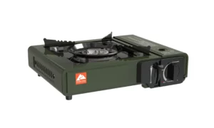 GVDV Portable Camping Stove, 1 Burner Butane Stove, 8530 BTU, Compact