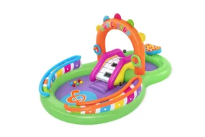 H2OGO Splash Tower Multicolor Child s Inflatable Mega Water Park