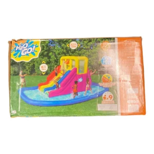 H2OGO Splash Tower Multicolor Child s Inflatable Mega Water Park