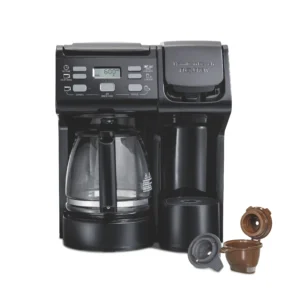 Hamilton Beach FlexBrew Trio K-Cup Coffee Maker, 3 Ways Brewing, Single