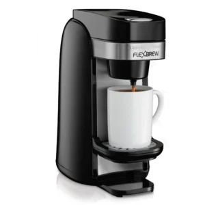 Hamilton Beach FlexBrew Trio K-Cup Coffee Maker, 3 Ways Brewing, Single