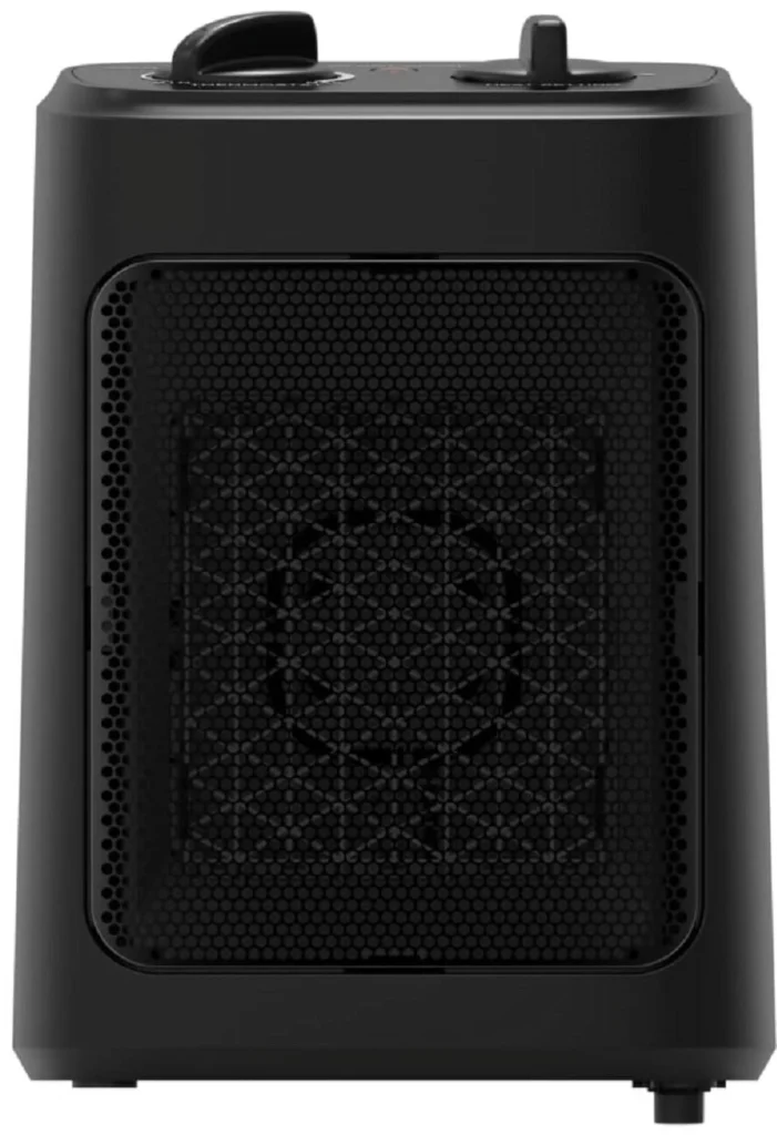 Handy Heater Turbo 800W Personal Ceramic Space Heater – Fast, Efficient Warmth — close-up detail of design and finish