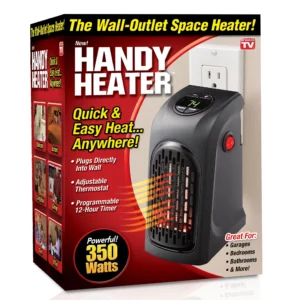 Handy Heater Turbo Personal Electric Ceramic Space Heater 800 Watts New