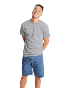 Hanes Men s Beefy T Unisex Heavyweight Cotton T Shirt Sizes S 6XL