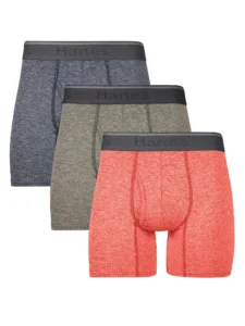 Hanes Men s Comfort Flex Fit Breathable Stretch Mesh Boxer Brief 3 Pack