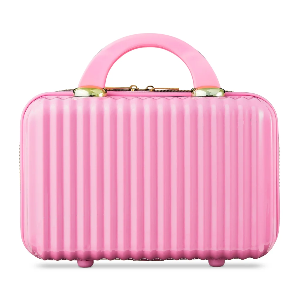 HARD BEAUTY CASE — close-up detail of design and finish
