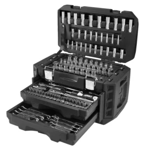 HART Chrome Finish 215 Piece Mechanics Tool Set – Pro-Grade Value