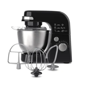 Havato Stand Mixer 12 Speeds Tilt Head Electric Mixer 5 3QT Stainless Steel Mixing Bowl Kitchen Mixer Egg Whisk Dough Hook Beater Baking Spatula Red
