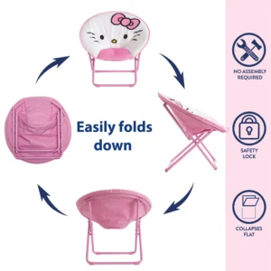 Hello Kitty Kids 27 Saucer Chair