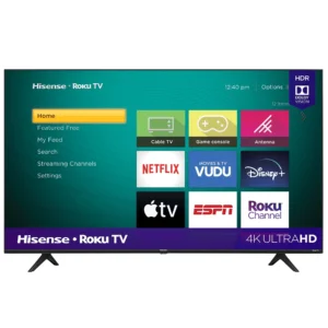 Hisense 58 Class 4K UHD LED LCD Roku Smart TV HDR R6 Series 58R6E3