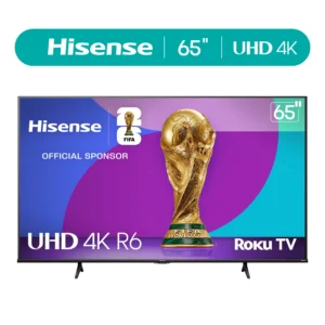 Hisense 65 Class 4K UHD LCD Roku Smart TV HDR R6 Series 65R6E4