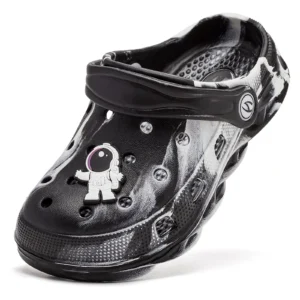 HOBIBEAR Boys and Girls Classic Graphic Garden Clogs Slip on Water Shoes Toddler Little Kids Big Kids