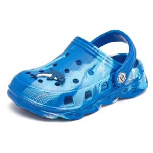 HOBIBEAR Boys and Girls Classic Graphic Garden Clogs Slip on Water Shoes Toddler Little Kids Big Kids