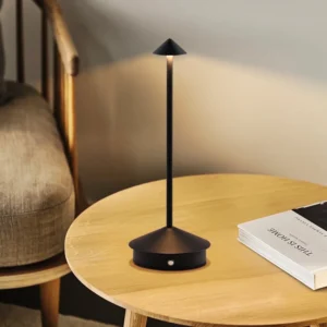Home Decor Collection Cordless Rechargeable 11 9 Brass Table Lamp with Dimmable 3 Option Lights