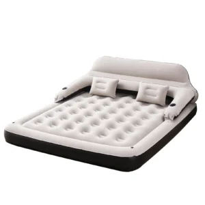 Honeydrill King Size 9 Air Mattress with Headboard Air Couch Sofa Bed