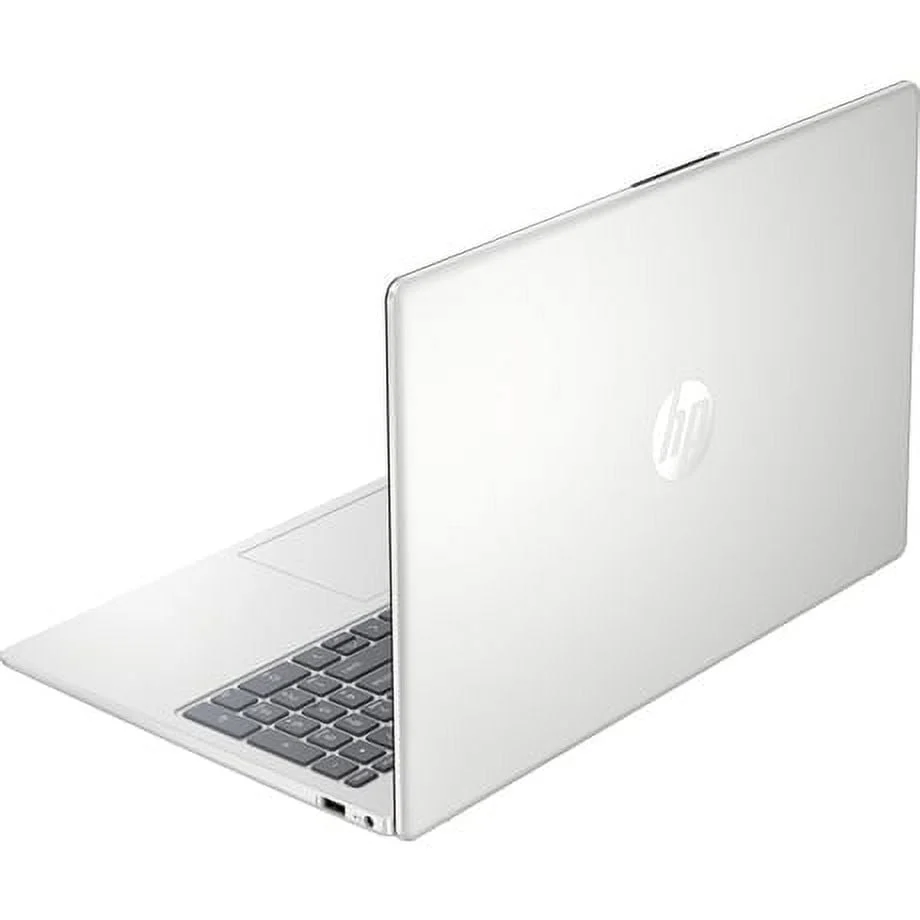 HP 15 6 inch Windows Laptop Intel Processor N200 4GB RAM 128GB UFS Silver 12 mo Microsoft 365 included
