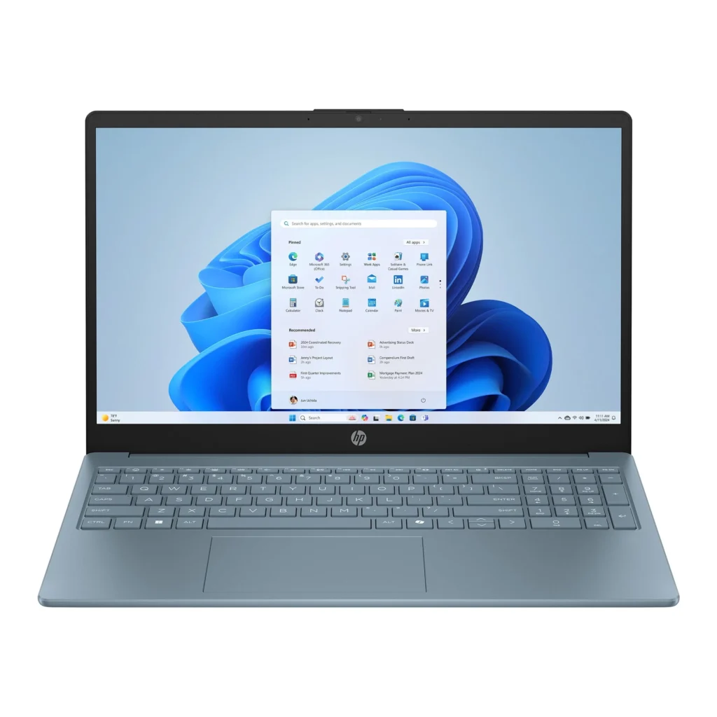 HP 15.6″ Windows Laptop Intel N200 – Microsoft 365 Included β alternate angle showing full product