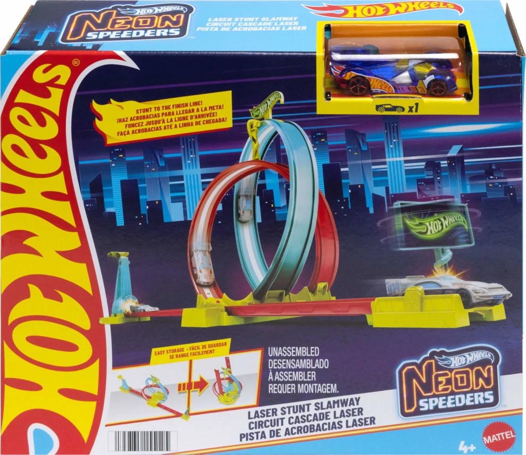 Hot Wheels Race Sprint Track Set – Dual-Lane Competitive Racing — close-up detail of design and finish