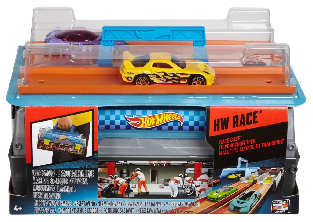Hot Wheels Race Sprint Track Set – Dual-Lane Competitive Racing — alternate angle showing full product