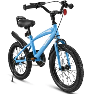 hykolity 16 inch Kid Bikes for Age 4 7 Years Old Girl Bikes in Pink Rider Height 41 53 inch with Adjustable Seat Doll Seat and Training Wheel