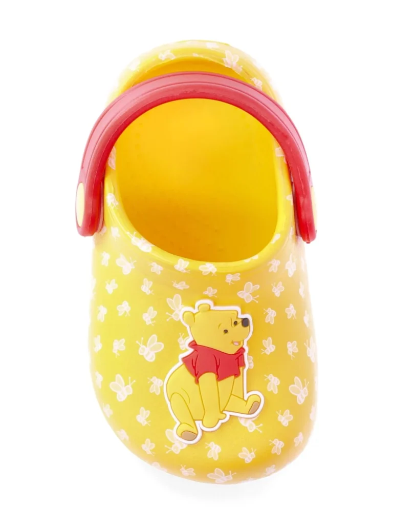 IB Winnie Pooh Character Clogs – Lightweight Comfort for Fans β close-up detail of design and finish