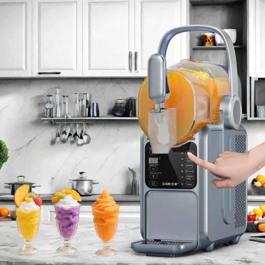 Iceman Slush Ease Max 64 oz Slushy Maker – 5 Touch Functions β alternate angle showing full product