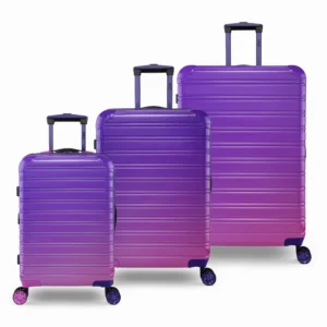 iFLY Hardside Fibertech 3.0 3 Piece Set, 20″ Carry-on, 24″ and 28