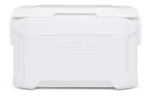 Igloo 48 QT Laguna Hard Sided Ice Chest Cooler Aqua Blue and White