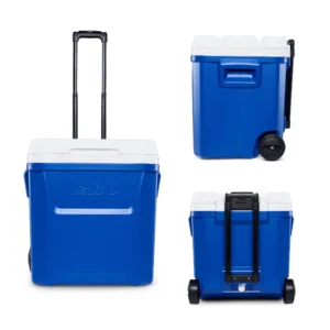 Igloo 60 QT Laguna Ice Chest Cooler with Wheels Pink