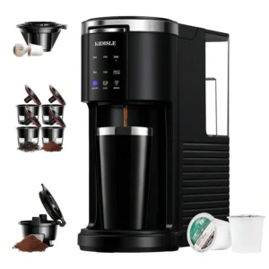 Instant Solo Single Serve Coffee Maker with WiFi Connection and Customizable Brew Strength 40 oz Water Reservoir Black