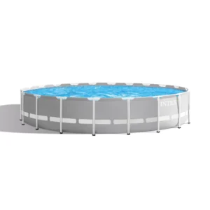 Intex 10ft x 30in Metal Frame Above Ground Swimming Pool Set with Filter Pump