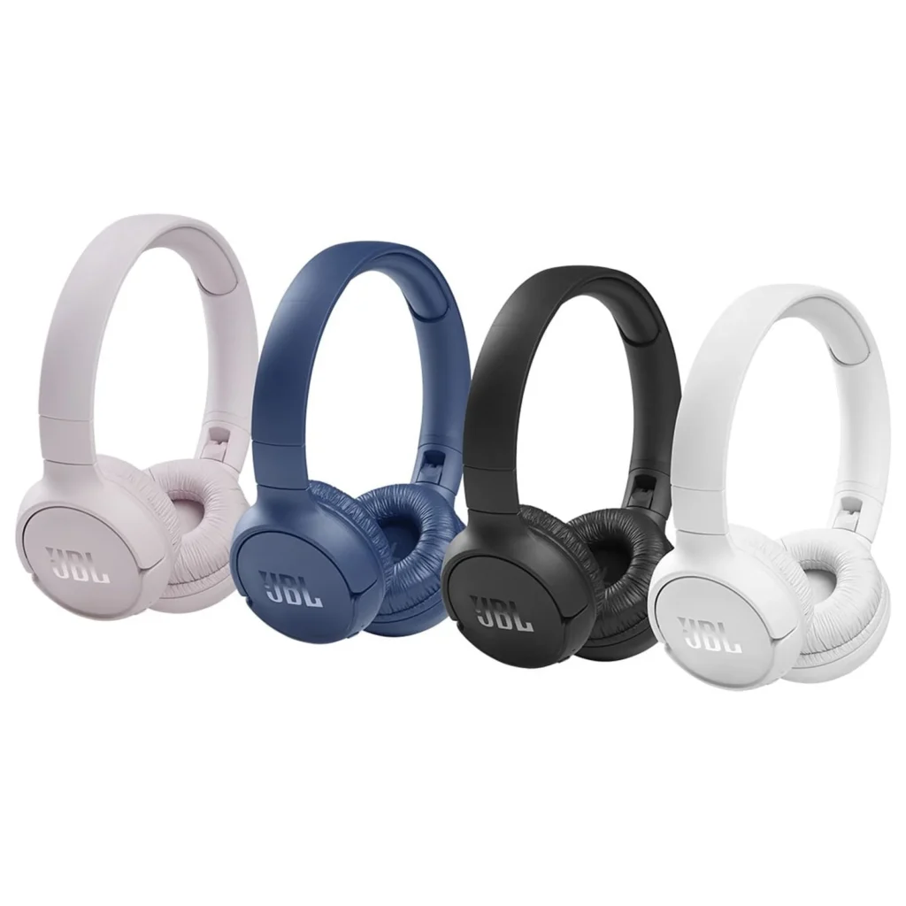 JBL Tune 510BT Wireless On-Ear Headphones – Pure Bass Sound β close-up detail of design and finish