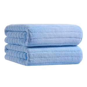 Jessy Home 2 Pack Navy Blue Corn Grain Hand Towels Set