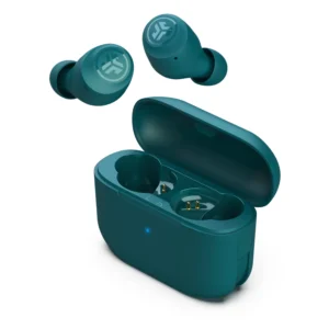 JLab Go Air Pop Bluetooth Earbuds True Wireless with Charging Case Teal