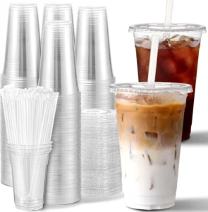 JOLLY CHEF 150 Pack 16 oz Disposable Plastic Cups Red Party Plastic Cups for Parties Picnics and BBQ