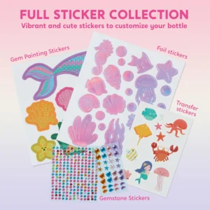 Joyfy Purple Baseball Cap Gem Art Set Creat your own hat Arts And Crafts kits for girls Ages 8 12